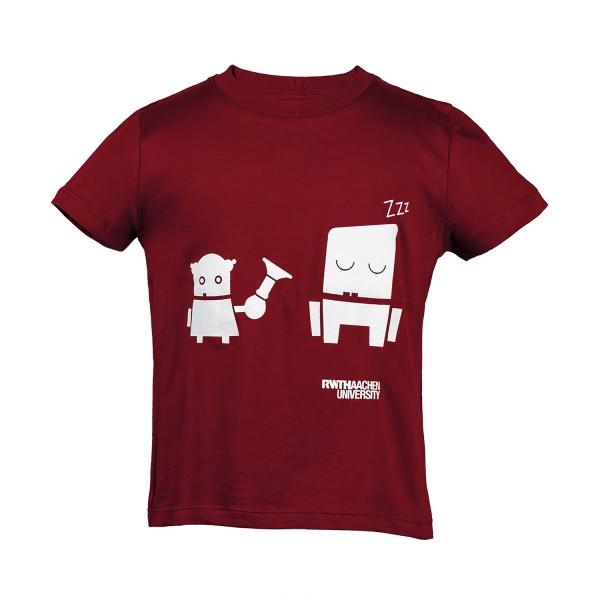 Kinder_T-Shirt_Robots_burgundy